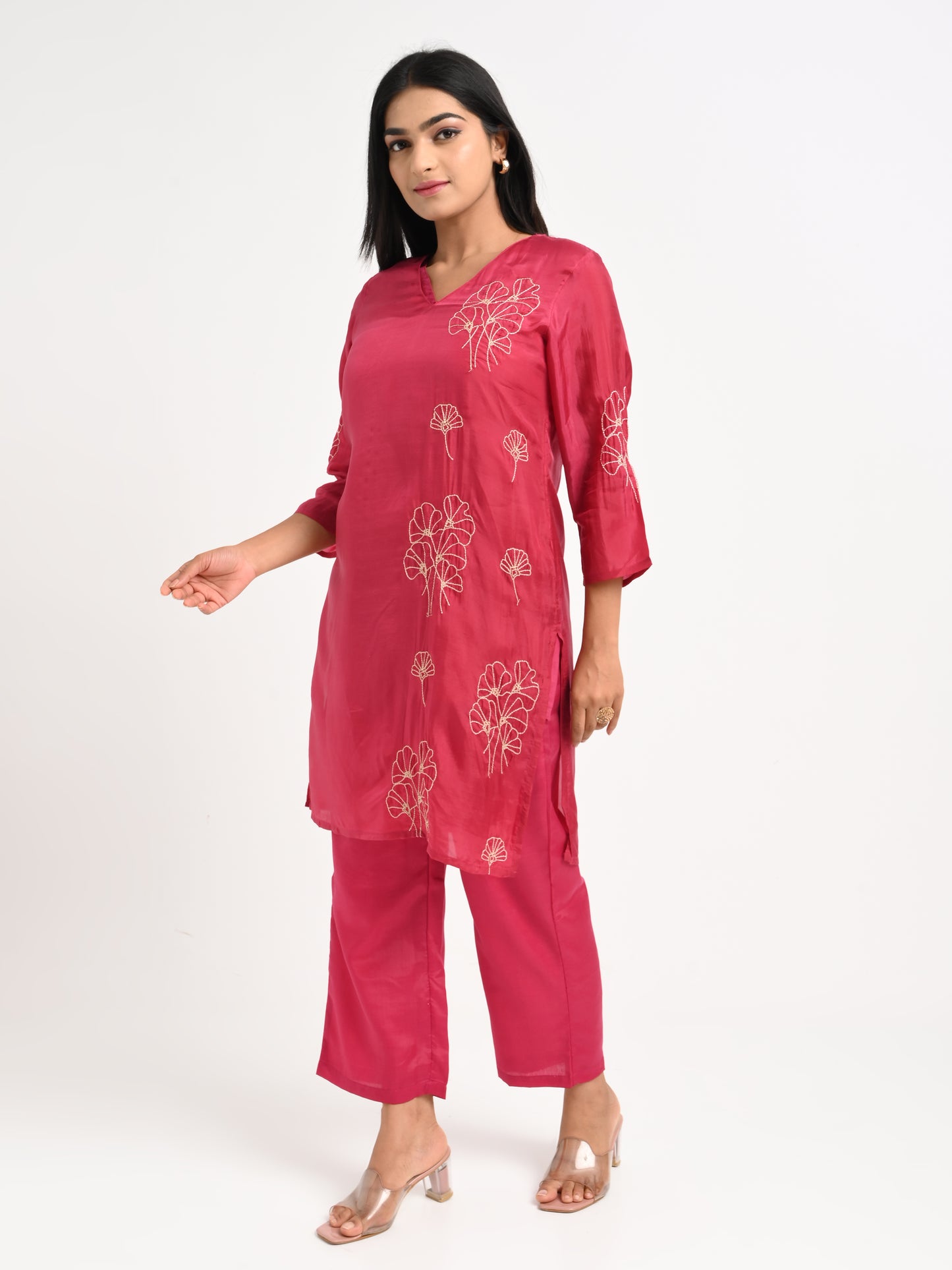 Embroidered Co-ord Set