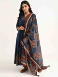 Indigo Blue Flared Kurta Set