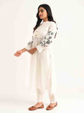 Ivory Embroidered Kurta Set