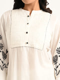 Ivory Embroidered Kurta Set