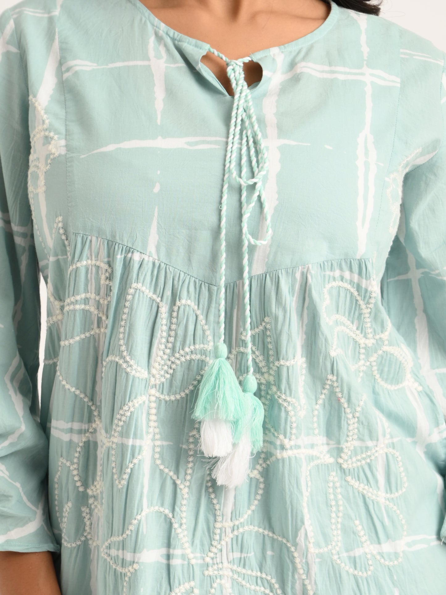 Mint Green Printed Co-ord Set
