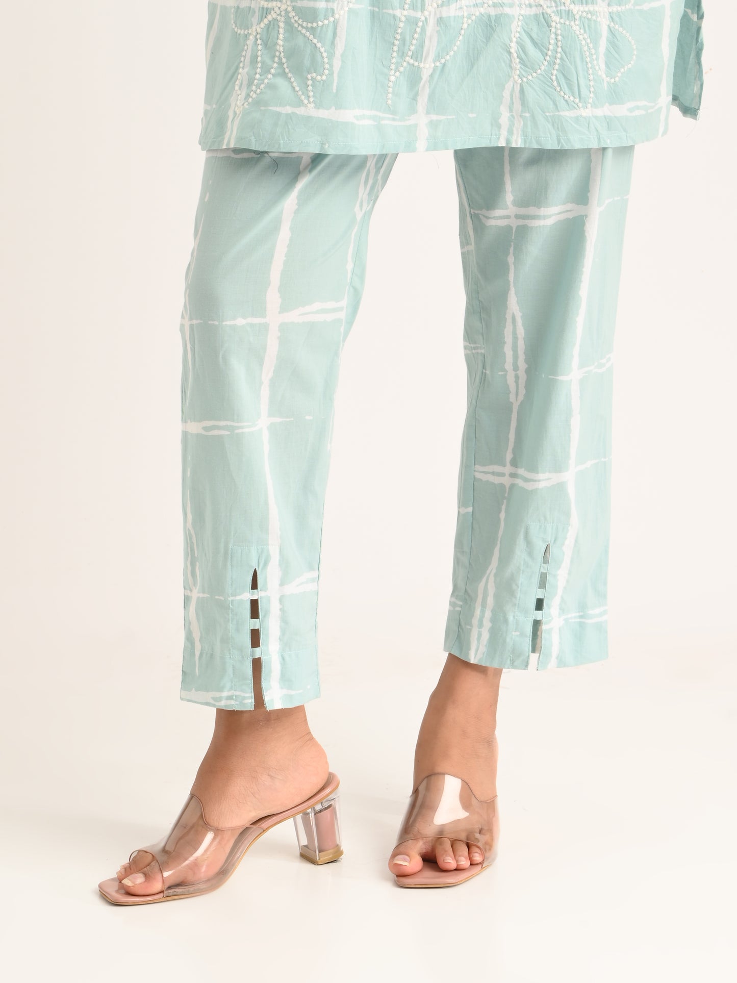 Mint Green Printed Co-ord Set