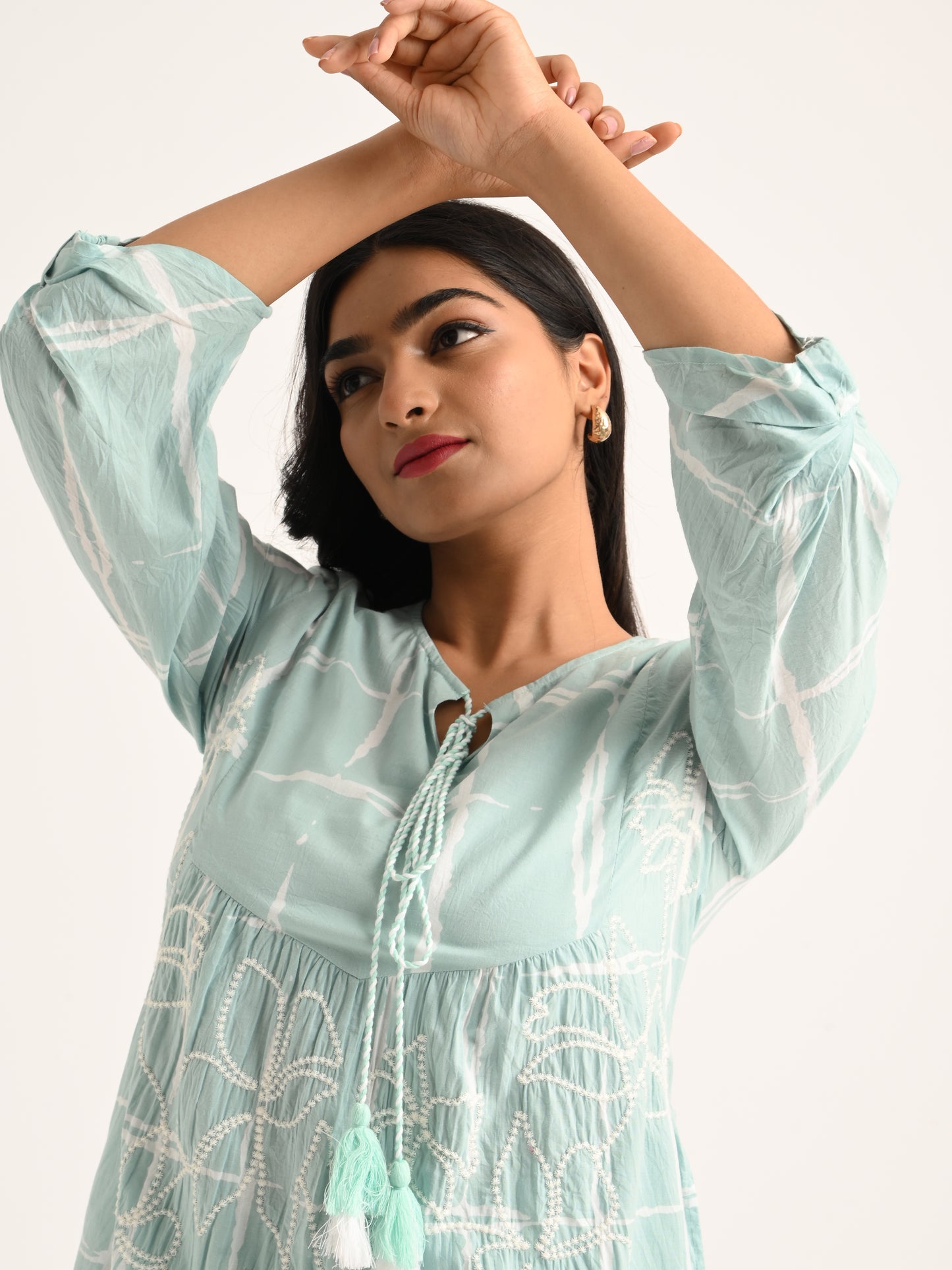 Mint Green Printed Co-ord Set