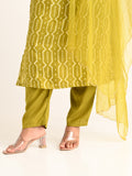 Pista green pant set
