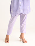 Lilac Shibori printed co-ord set