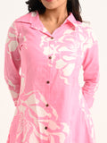 Pink Floral Printed Co-ord Set