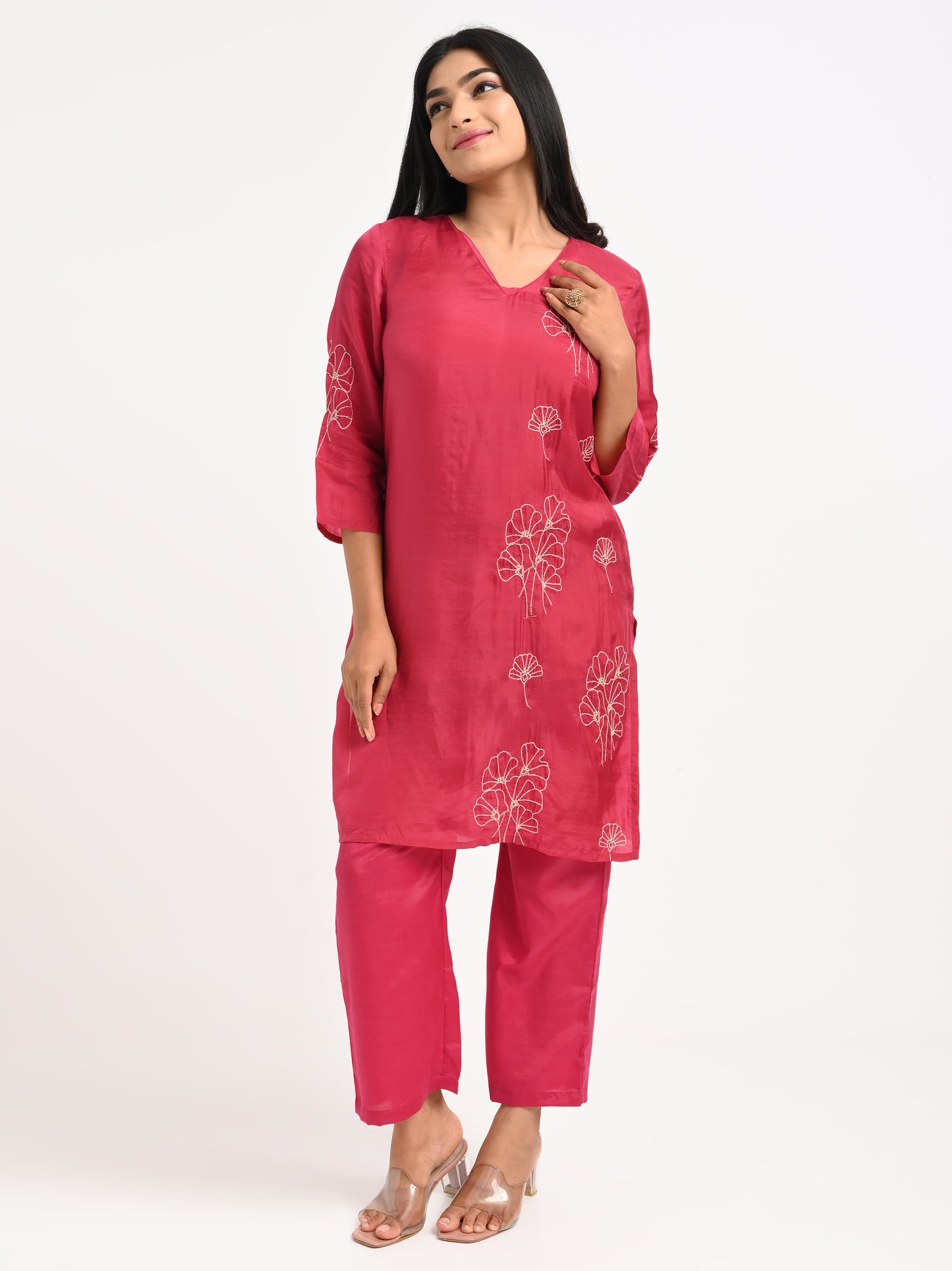 Embroidered Co-ord Set