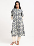 Printed Cotton Kurta Set