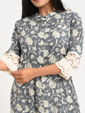 Printed Cotton Kurta Set