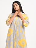 Printed Cotton Shirt Dress