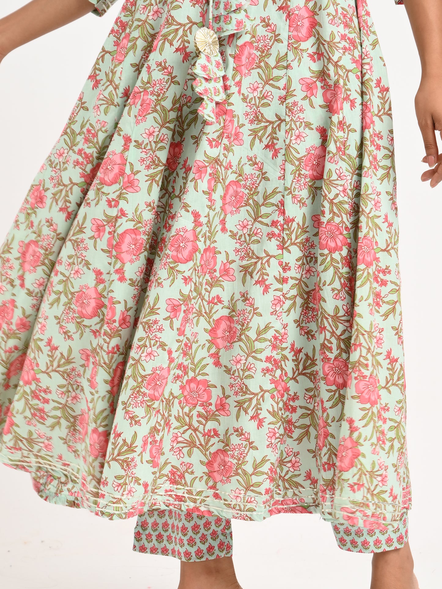 Floral Printed Kurta Set with Dupatta