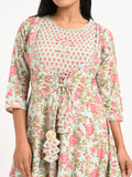 Floral Printed Kurta Set with Dupatta