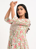 Floral Printed Kurta Set with Dupatta
