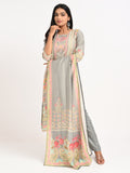Printed Suit Set with Dupatta