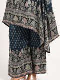 Printed Palazzo Suit Set with Dupatta