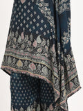 Printed Palazzo Suit Set with Dupatta