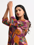 Printed Kurta with Bottom Set