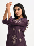 Muslin Embroidered Co-ord Set