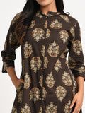 Printed Cotton Kurta Set