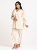 Embroidered Cotton Co-ord Set