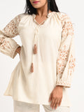 Embroidered Cotton Co-ord Set